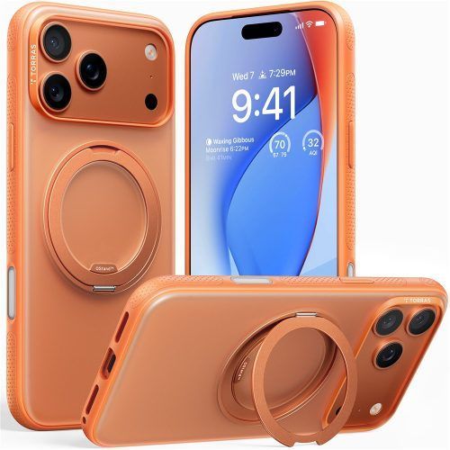 Θήκη Torras R Fitness MagSafe Kickstand Energy Orange iPhone 17 Pro Max