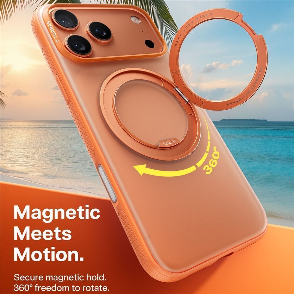 Θήκη Torras R Fitness MagSafe Kickstand Energy Orange iPhone 17 Pro Max ΘΗΚΕΣ TORRAS Θήκη Torras R Fitness MagSafe Kickstand Energy Orange iPhone 17 Pro Max - Image 3
