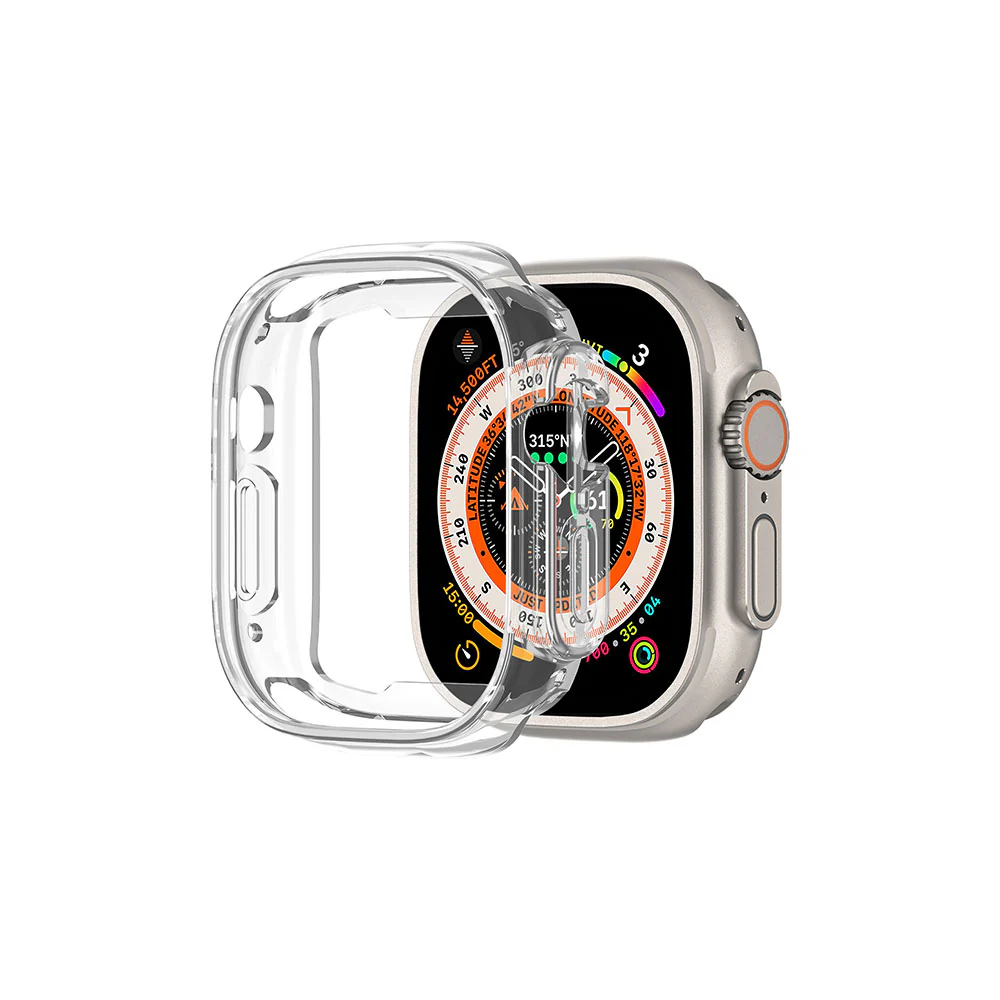Θήκη AmazingThing Minimal Series DropProof Clear Apple Watch 49mm APPLE WATCH AmazingThing Θήκη AmazingThing Minimal Series DropProof Clear Apple Watch 49mm