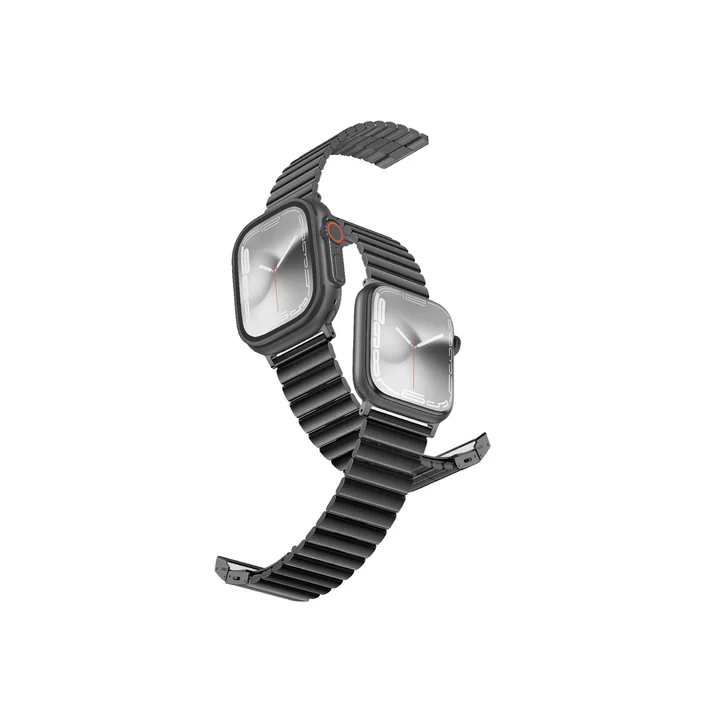 Λουράκι AmazingThing Metal Titan Steel Black Apple Watch 44/45/46/49mm APPLE WATCH AmazingThing Λουράκι AmazingThing Metal Titan Steel Black Apple Watch 44/45/46/49mm - Image 3