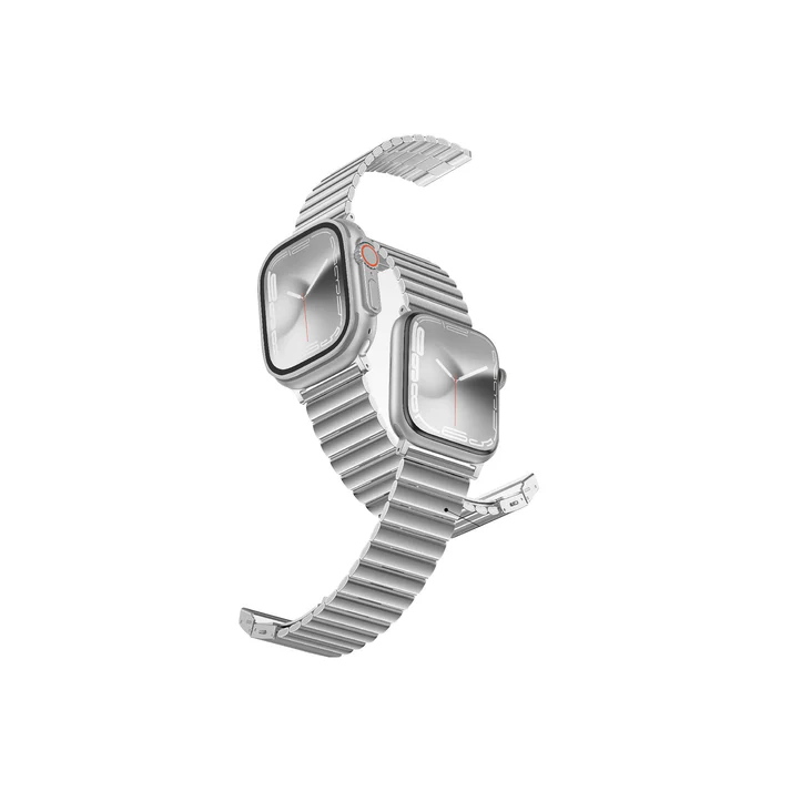 Λουράκι AmazingThing Metal Titan Steel Silver Apple Watch 44/45/46/49mm APPLE WATCH AmazingThing Λουράκι AmazingThing Metal Titan Steel Silver Apple Watch 44/45/46/49mm - Image 4