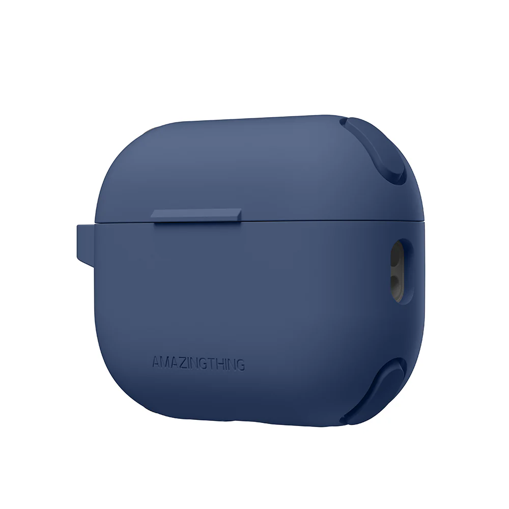 Θήκη AmazingThing Omni GripClip Dark Blue Airpods 4 APPLE AIRPODS AmazingThing Θήκη AmazingThing Omni GripClip Dark Blue Airpods 4