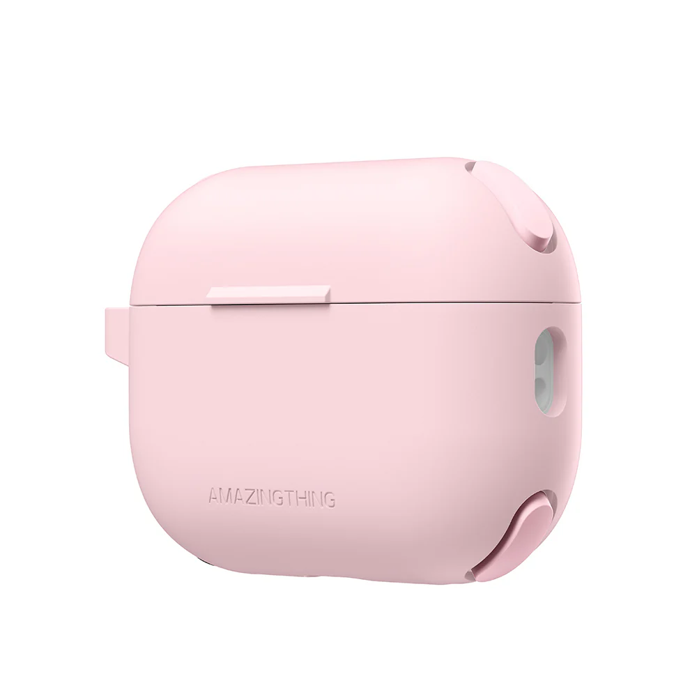 Θήκη AmazingThing Omni GripClip Pink Airpods 4 APPLE AIRPODS AmazingThing Θήκη AmazingThing Omni GripClip Pink Airpods 4
