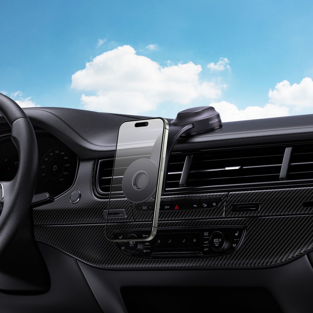 AmazingThing Flexible Explorer Pro MagSafe Car Mount Black ΑΞΕΣΟΥΑΡ MAGSAFE AmazingThing AmazingThing Flexible Explorer Pro MagSafe Car Mount Black - Image 3
