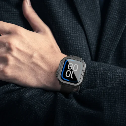 Alternative view of Θήκη AmazingThing Titan Pro ArmorFit Titanium Apple Watch 46mm