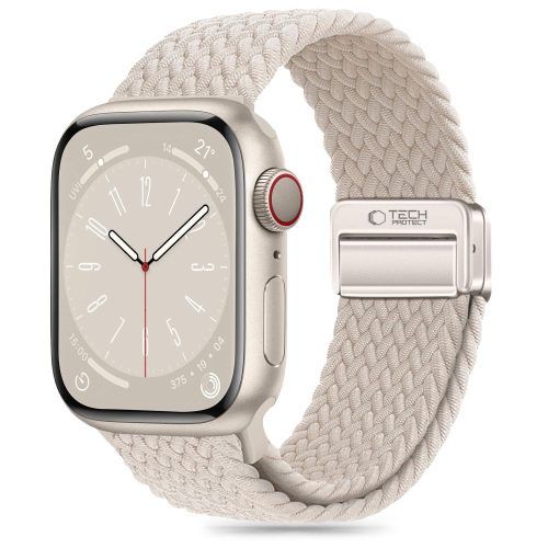 Λουράκι Tech-Protect NylonMag Natural Titanium Apple Watch 44/45/46/49mm