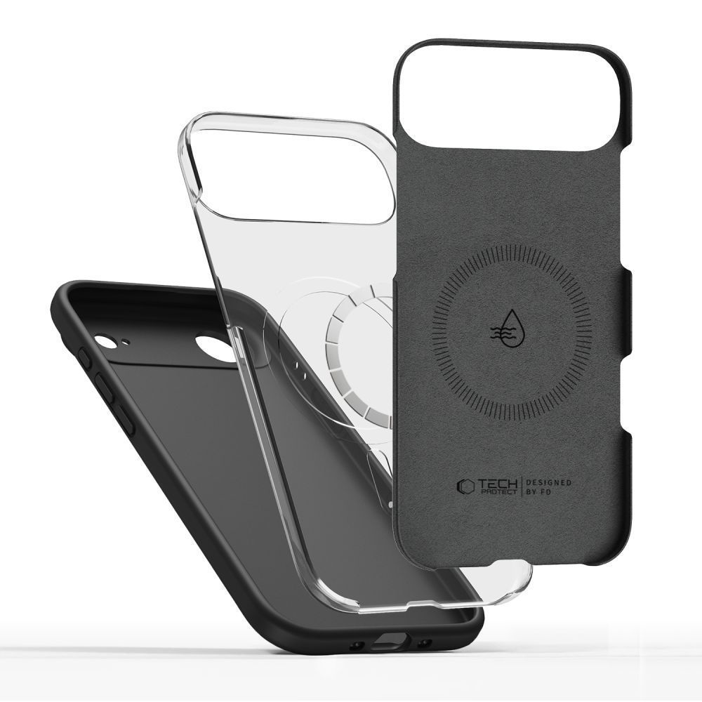 Θήκη Tech-Protect Silicone MagSafe Black iPhone Air ΘΗΚΕΣ Tech-Protect Θήκη Tech-Protect Silicone MagSafe Black iPhone Air - Image 2