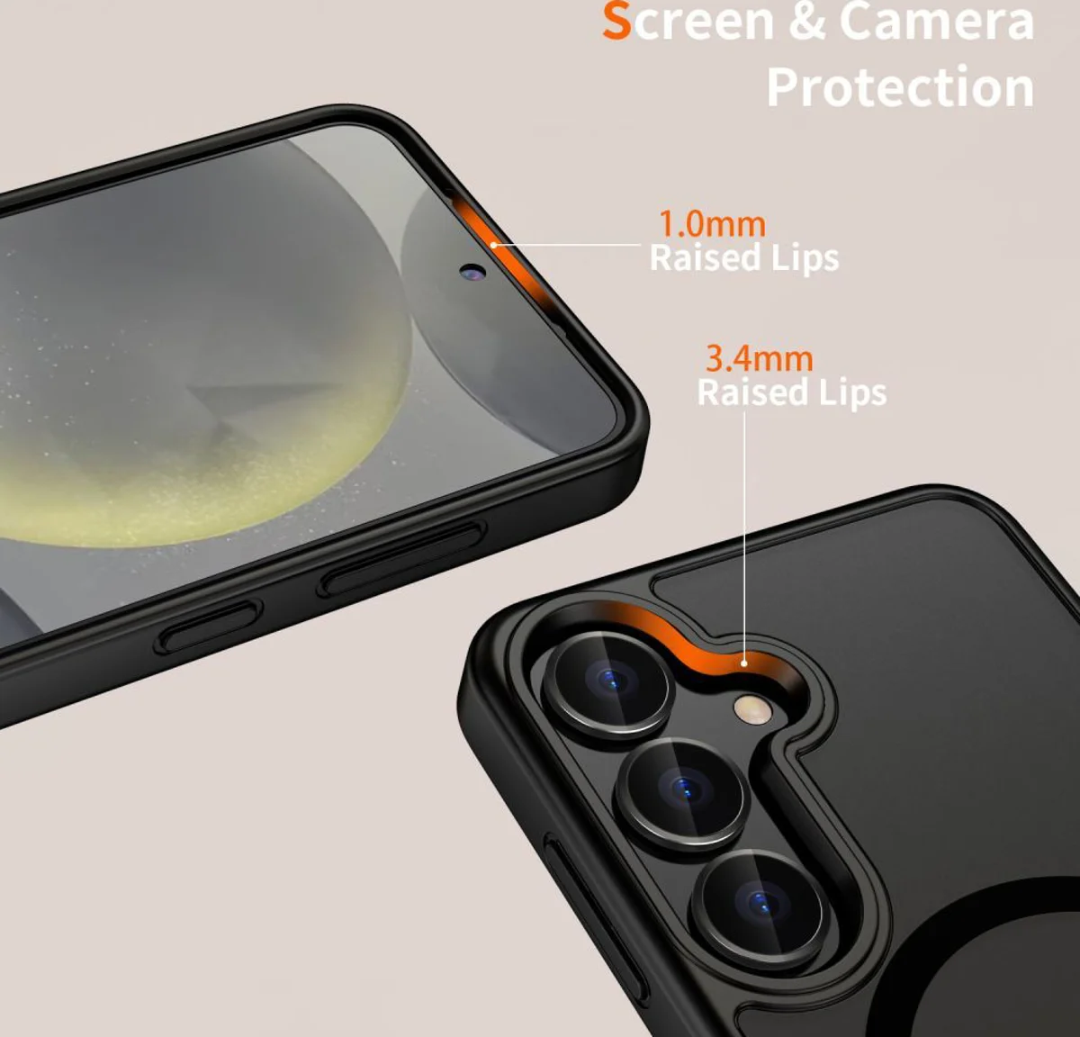 Θήκη Tech-Protect MagMat Frosted Black Samsung Galaxy S25 FE ΘΗΚΕΣ Tech-Protect Θήκη Tech-Protect MagMat Frosted Black Samsung Galaxy S25 FE - Image 2