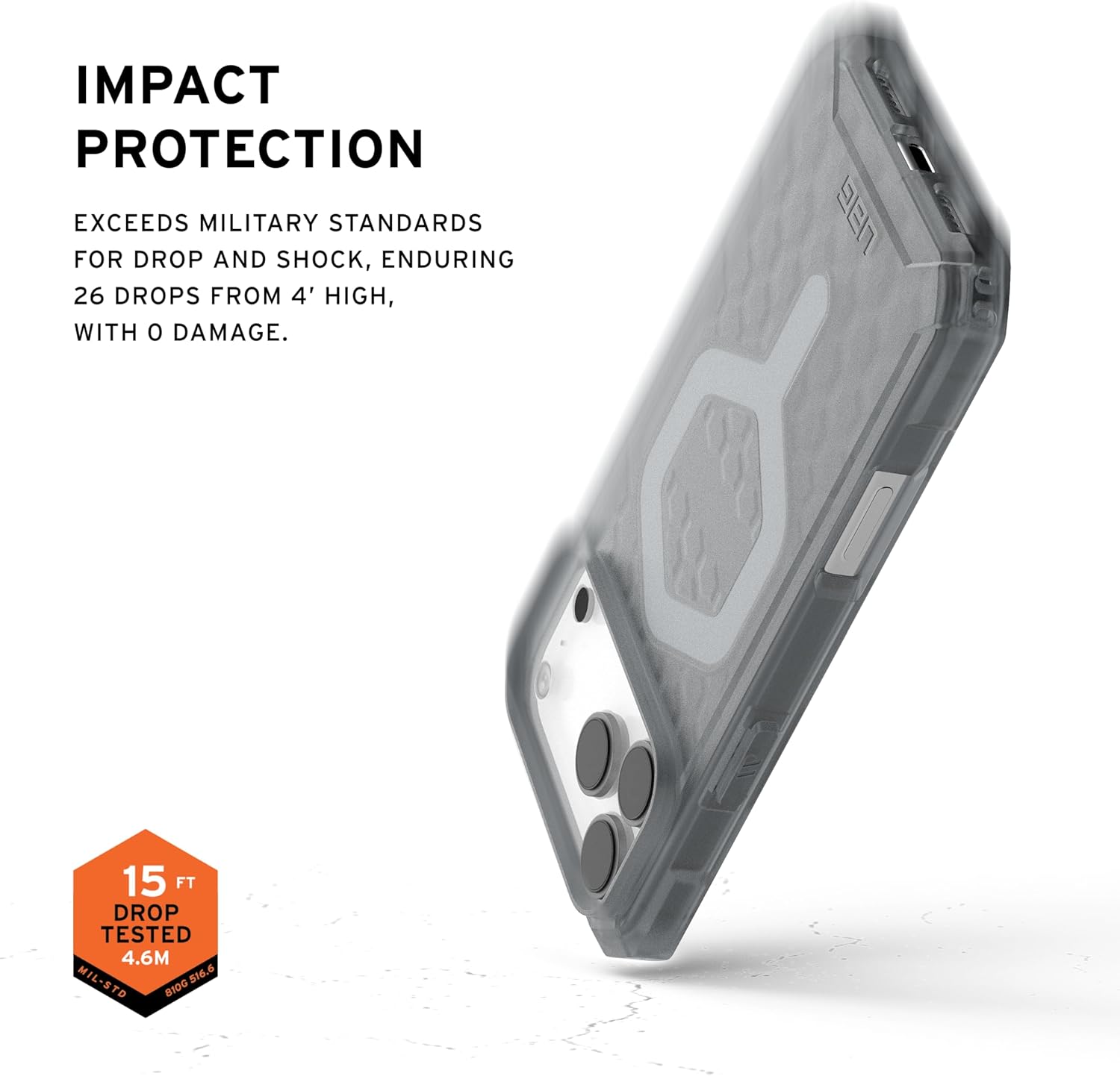 Θήκη UAG Essential Armor Magsafe Ash iPhone 17 Pro Max ΘΗΚΕΣ uag Θήκη UAG Essential Armor Magsafe Ash iPhone 17 Pro Max - Image 7