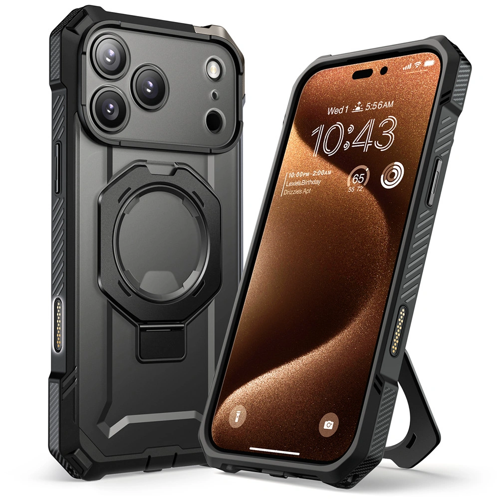 Θήκη Supcase Unicorn Beetle Grip Magsafe Black iPhone 17 Pro Max ΘΗΚΕΣ SUPCASE Θήκη Supcase Unicorn Beetle Grip Magsafe Black iPhone 17 Pro Max - Image 7