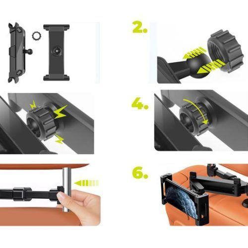 Alternative view of Mobile Origin Tablet Strechable Arm Car Holder MO7