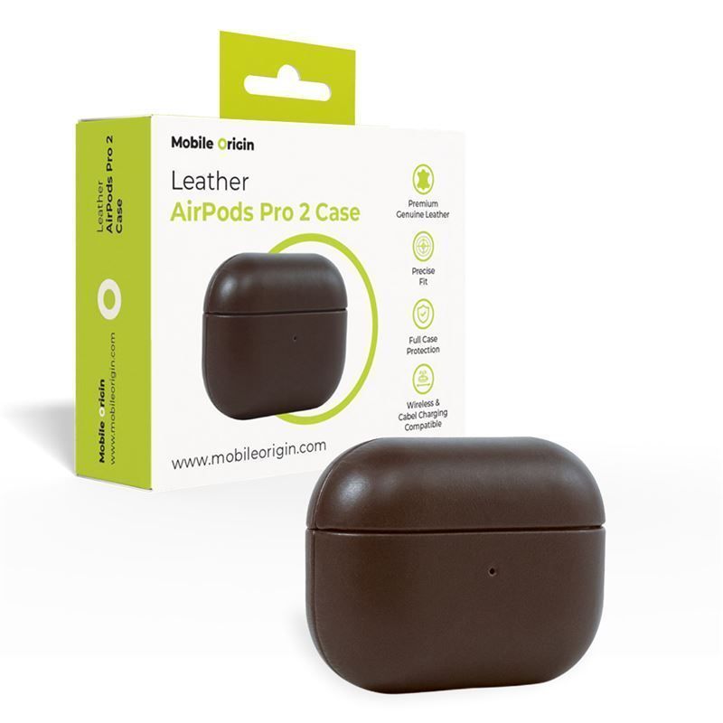 Θήκη Mobile Origin Leather Brown AirPods Pro 1/2 APPLE AIRPODS Mobile Origin Θήκη Mobile Origin Leather Brown AirPods Pro 1/2