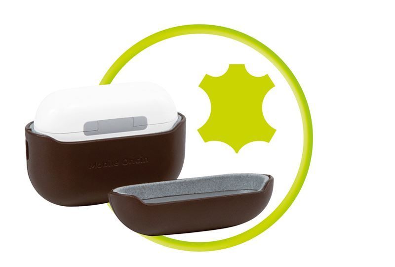 Θήκη Mobile Origin Leather Brown AirPods Pro 1/2 APPLE AIRPODS Mobile Origin Θήκη Mobile Origin Leather Brown AirPods Pro 1/2 - Image 4