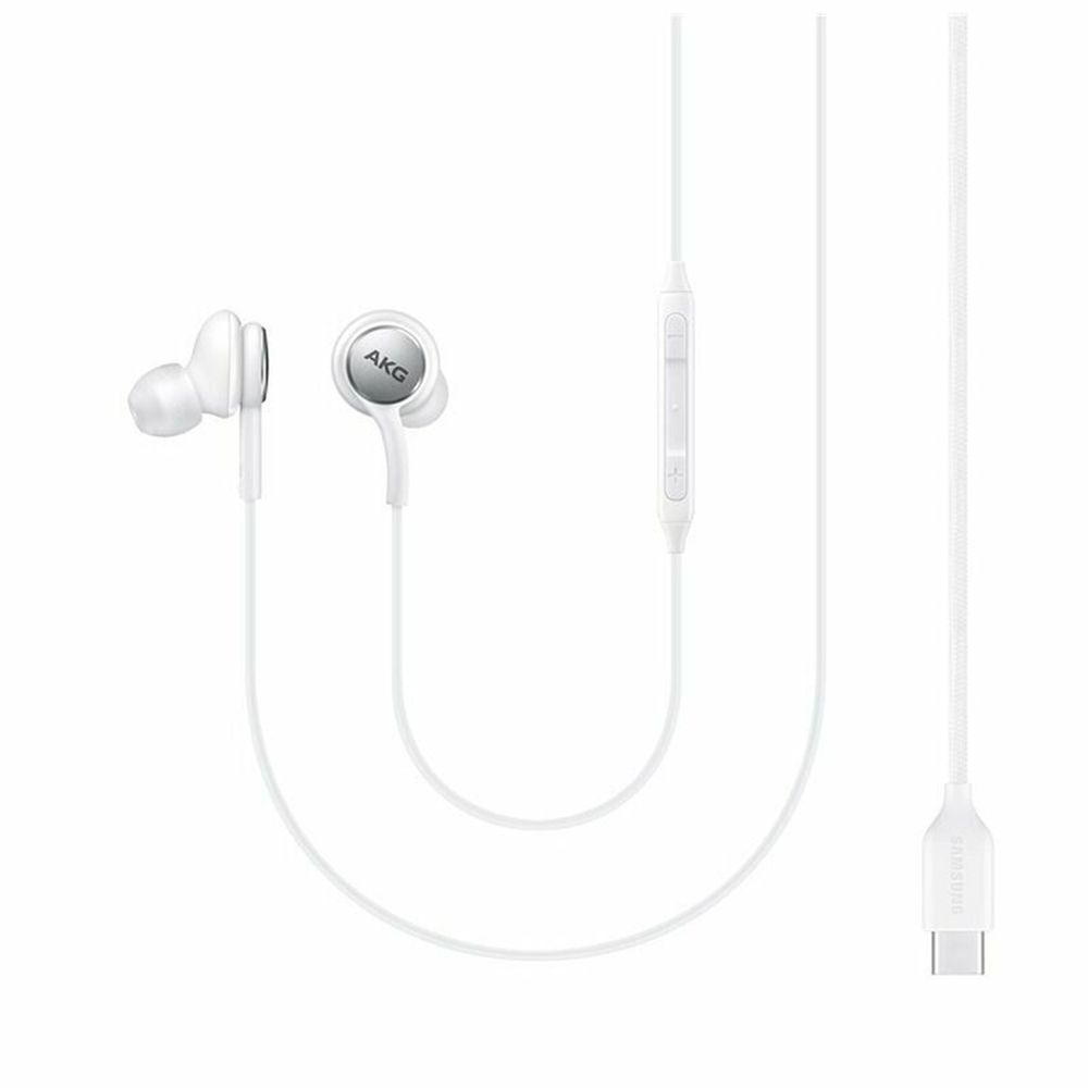 Samsung Stereo Earphones Type-C with Microphone 1.2m White ΑΚΟΥΣΤΙΚΑ-BLUETOOTH Samsung Original Samsung Stereo Earphones Type-C with Microphone 1.2m White - Image 4