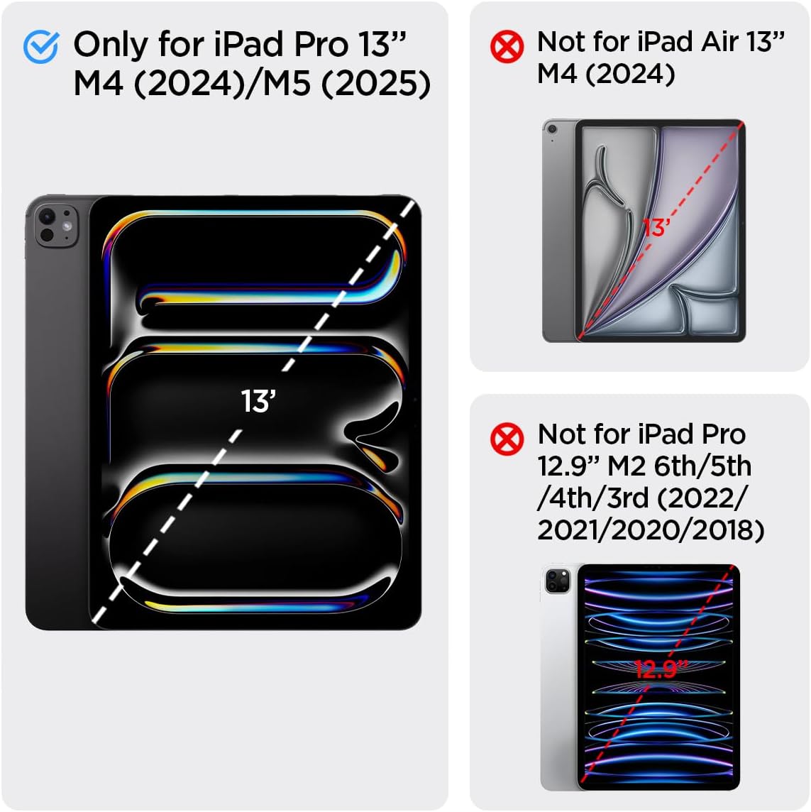 Θήκη Spigen Ultra Hybrid Pro Black iPad Pro 13 ΘΗΚΕΣ Spigen Θήκη Spigen Ultra Hybrid Pro Black iPad Pro 13 - Image 7