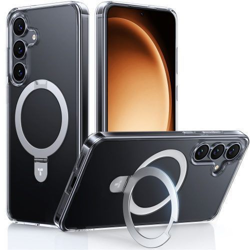 Θήκη Torras Ostand MagSafe Kickstand Clear Samsung Galaxy S24+/S25+ STOCK OFFERS TORRAS Θήκη Torras Ostand MagSafe Kickstand Clear Samsung Galaxy S24+/S25+