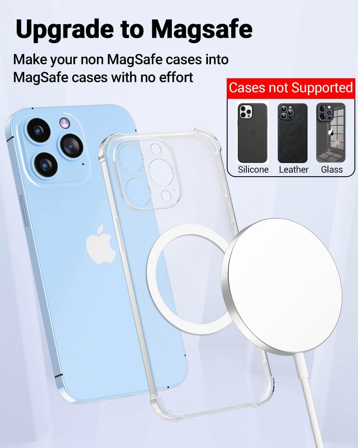 Siipro MagSafe Ring White (2 Pack) MAGSAFE GADGETS SIIPRO Siipro MagSafe Ring White (2 Pack) - Image 2