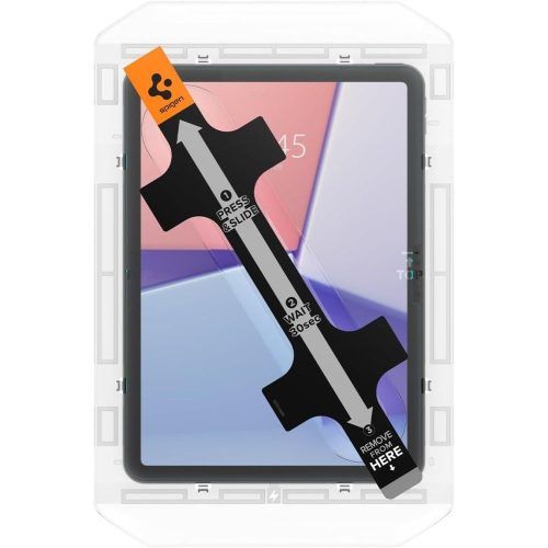 Alternative view of Spigen EZ Fit GLAS.tR Tempered Glass iPad Air 13