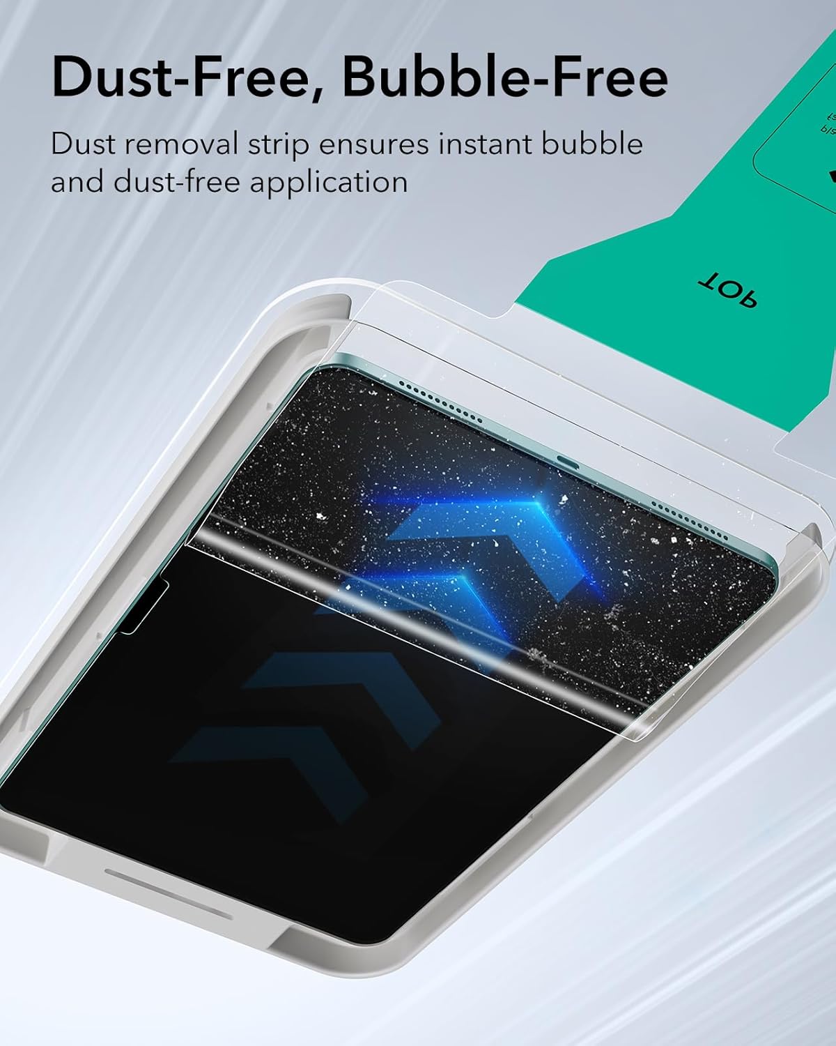 ESR UltraFit Classic Tempered Glass iPad Air 11 (2 Pack) ΠΡΟΣΤΑΣΙΑ ΟΘΟΝΗΣ ESR ESR UltraFit Classic Tempered Glass iPad Air 11 (2 Pack) - Image 5