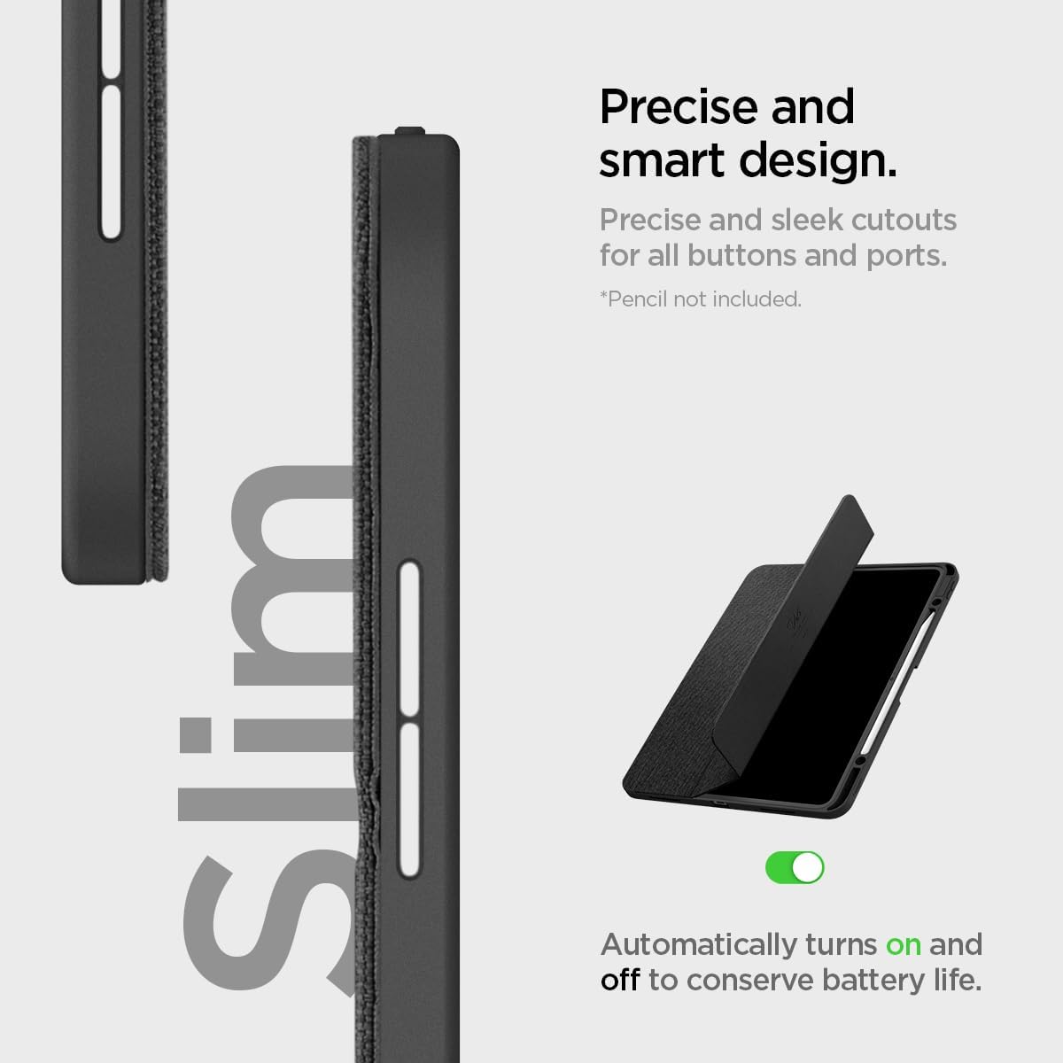 Θήκη Spigen Urban Fit Black iPad Pro 13 ΘΗΚΕΣ Spigen Θήκη Spigen Urban Fit Black iPad Pro 13 - Image 6