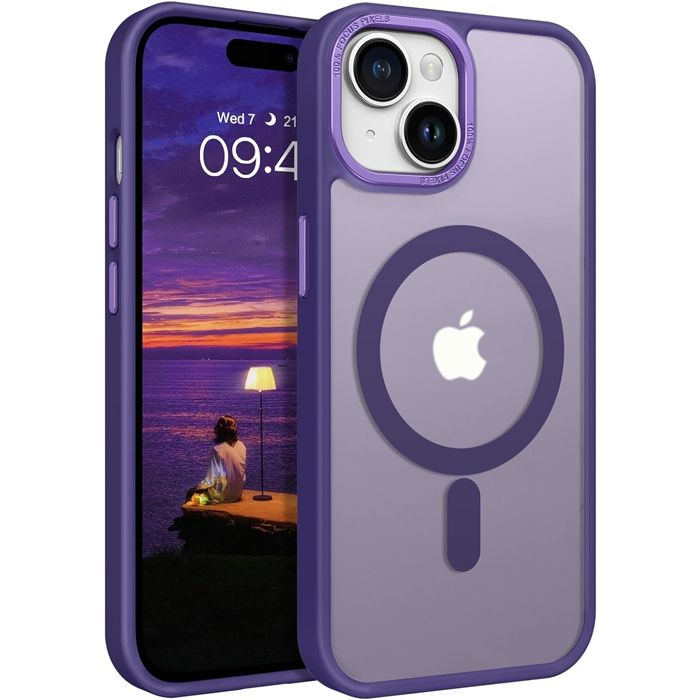 Θήκη Orso MagCase Focus Frosted Purple iPhone 15 Plus ΘΗΚΕΣ Orso Θήκη Orso MagCase Focus Frosted Purple iPhone 15 Plus