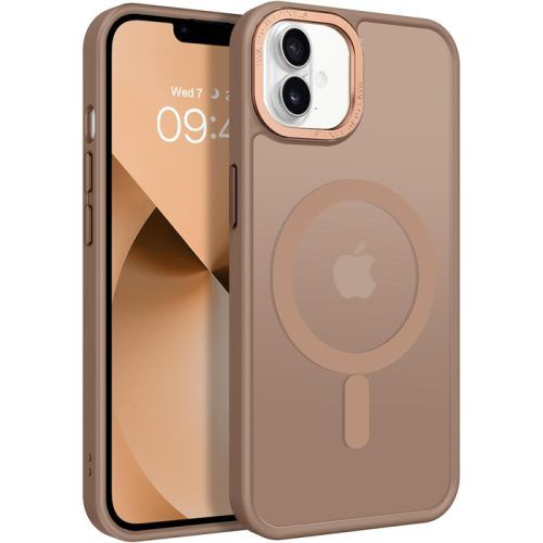 Θήκη Orso MagCase Focus Frosted Brown iPhone 16