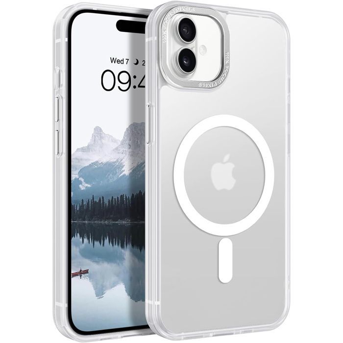 Θήκη Orso MagCase Focus Frosted Clear iPhone 16 ΘΗΚΕΣ Orso Θήκη Orso MagCase Focus Frosted Clear iPhone 16