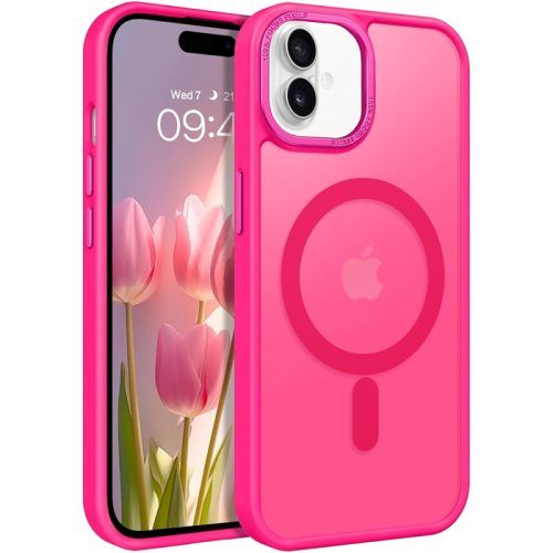 Θήκη Orso MagCase Focus Frosted Hot Pink iPhone 16 Plus ΘΗΚΕΣ Orso Θήκη Orso MagCase Focus Frosted Hot Pink iPhone 16 Plus