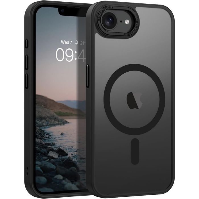 Θήκη Orso MagCase Focus Frosted Black iPhone 16e/17e ΘΗΚΕΣ Orso Θήκη Orso MagCase Focus Frosted Black iPhone 16e/17e
