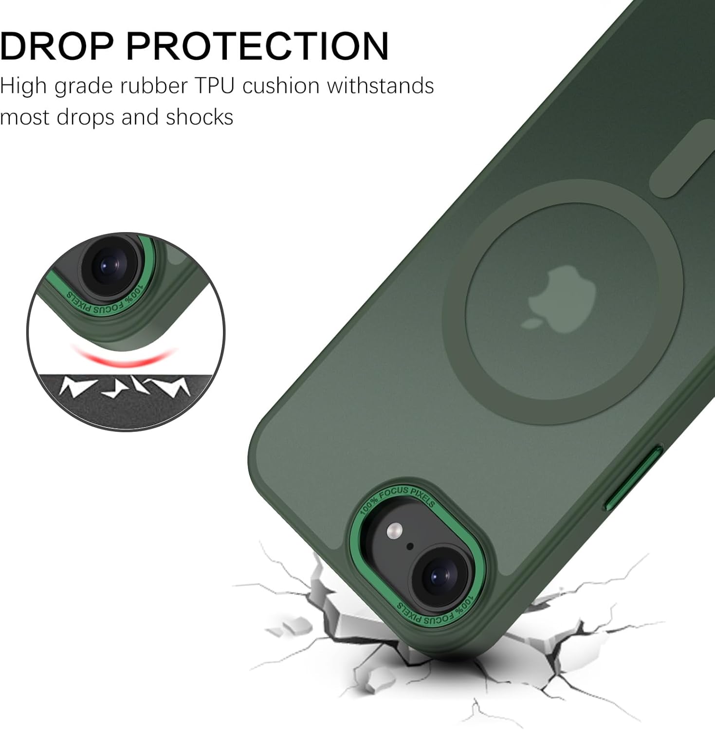 Θήκη Orso MagCase Focus Frosted Clear iPhone 16e/17e ΘΗΚΕΣ Orso Θήκη Orso MagCase Focus Frosted Clear iPhone 16e/17e - Image 5