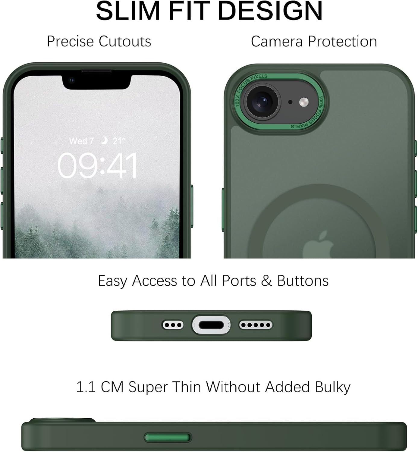 Θήκη Orso MagCase Focus Frosted Clear iPhone 16e/17e ΘΗΚΕΣ Orso Θήκη Orso MagCase Focus Frosted Clear iPhone 16e/17e - Image 4