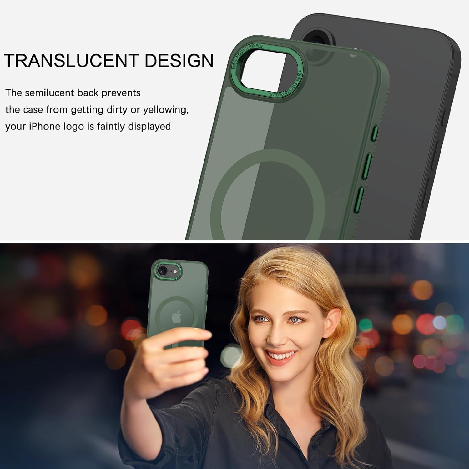 Θήκη Orso MagCase Focus Frosted Clear iPhone 16e/17e ΘΗΚΕΣ Orso Θήκη Orso MagCase Focus Frosted Clear iPhone 16e/17e - Image 3