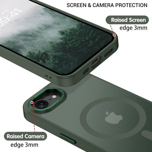 Alternative view of Θήκη Orso MagCase Focus Frosted Clear iPhone 16e/17e