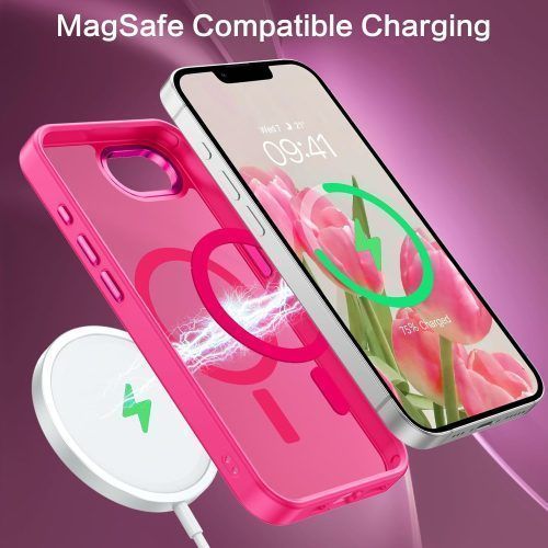 Alternative view of Θήκη Orso MagCase Focus Frosted Hot Pink iPhone 16e/17e