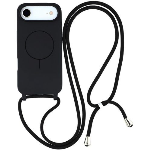 Θήκη Orso Soft TPU Κορδόνι Magsafe Black iPhone Air
