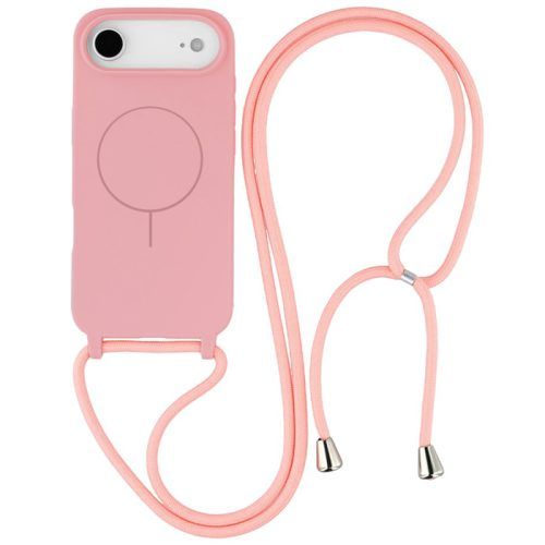Θήκη Orso Soft TPU Κορδόνι Magsafe Salmon Pink iPhone Air