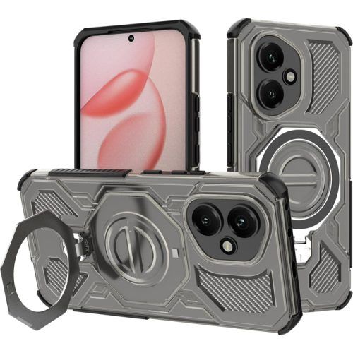Θήκη Orso Ostand Hybrid Clear Black iPhone 16 ΘΗΚΕΣ Orso Θήκη Orso Ostand Hybrid Clear Black iPhone 16