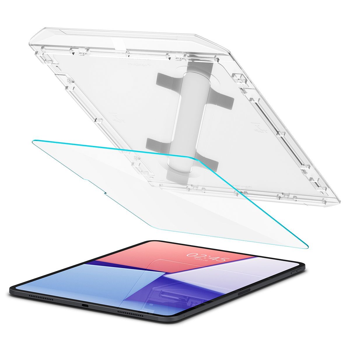 Spigen EZ Fit GLAS.tR Tempered Glass iPad Pro 13 ΠΡΟΣΤΑΣΙΑ ΟΘΟΝΗΣ Spigen Spigen EZ Fit GLAS.tR Tempered Glass iPad Pro 13 - Image 3