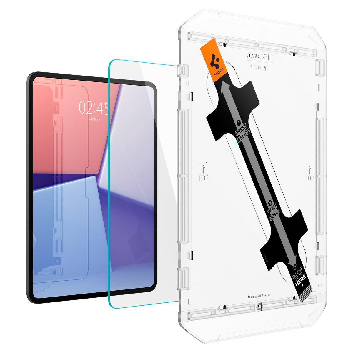 Spigen EZ Fit GLAS.tR Tempered Glass iPad Pro 13 ΠΡΟΣΤΑΣΙΑ ΟΘΟΝΗΣ Spigen Spigen EZ Fit GLAS.tR Tempered Glass iPad Pro 13 - Image 5