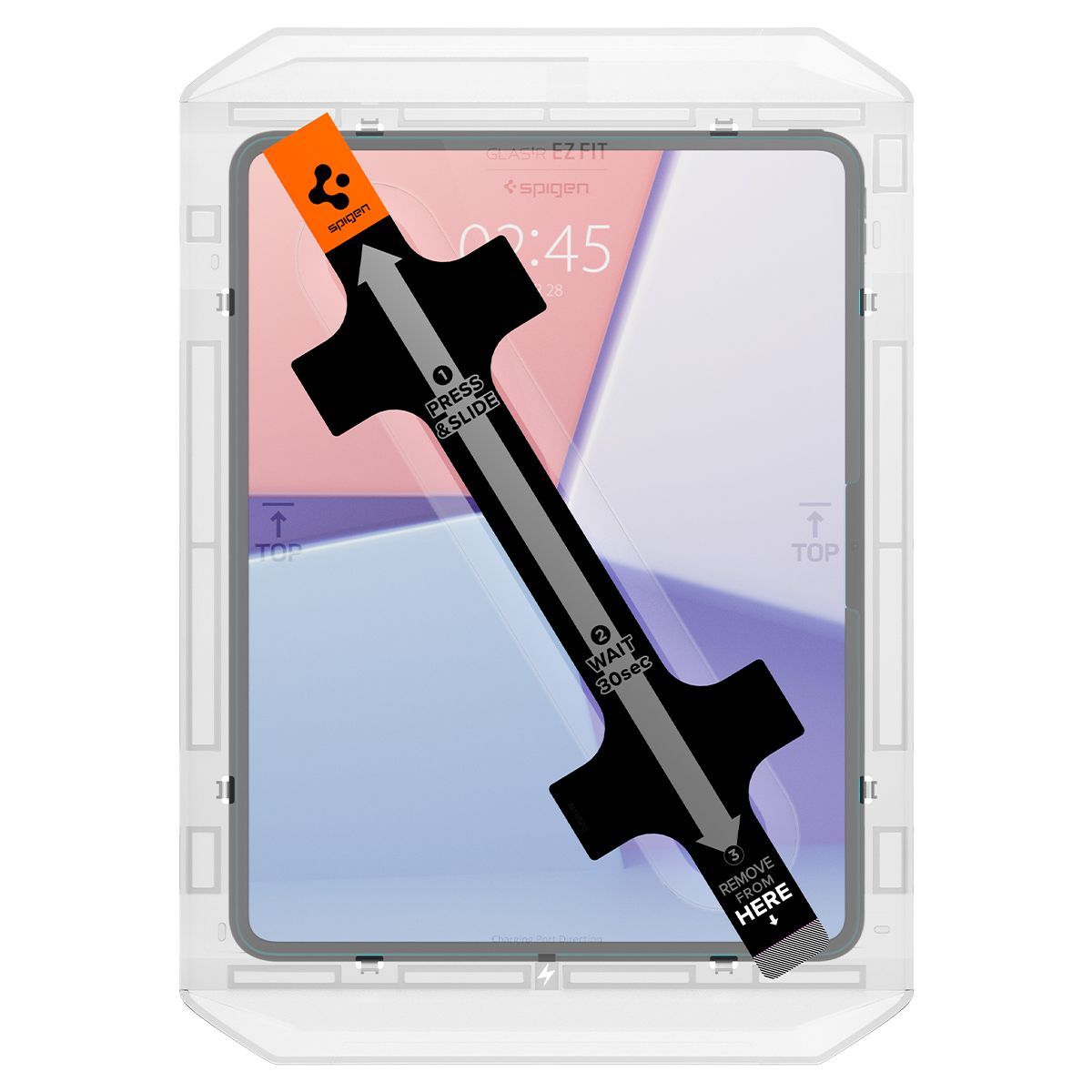 Spigen EZ Fit GLAS.tR Tempered Glass iPad Pro 13 ΠΡΟΣΤΑΣΙΑ ΟΘΟΝΗΣ Spigen Spigen EZ Fit GLAS.tR Tempered Glass iPad Pro 13 - Image 2