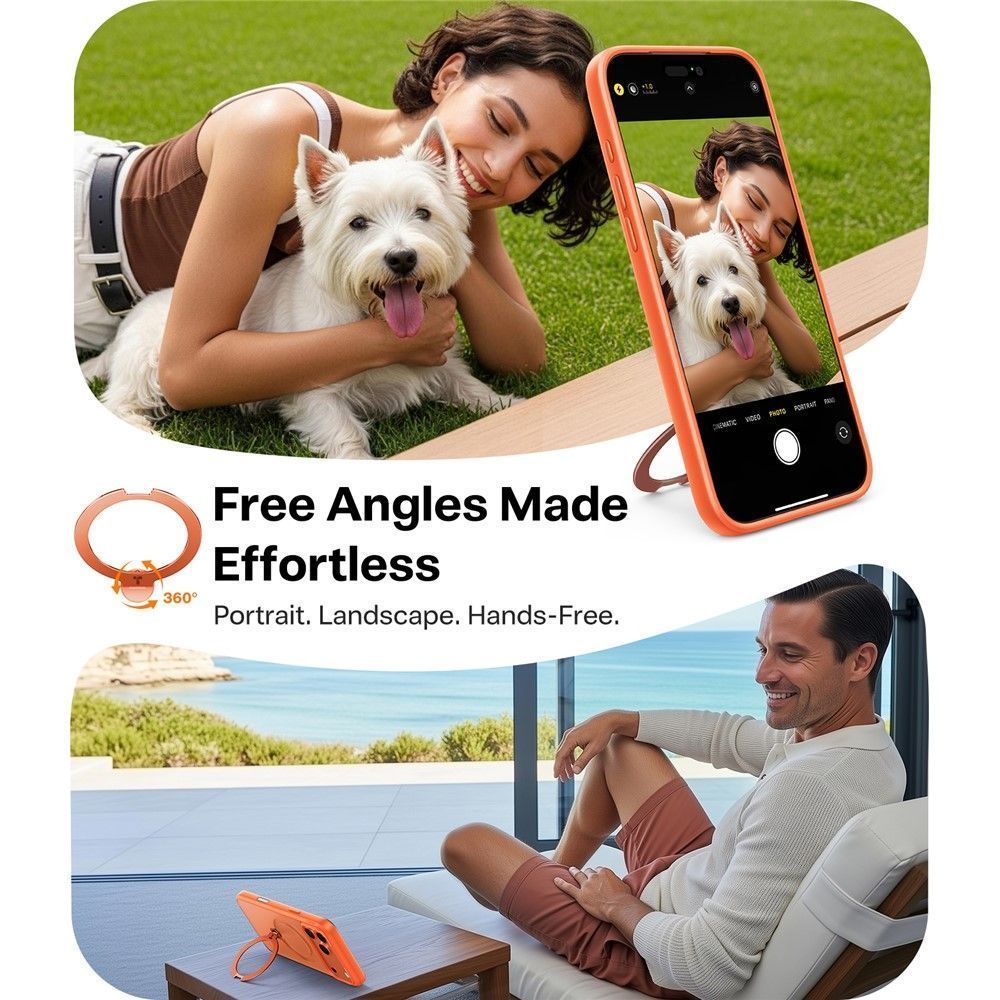 Θήκη Torras Ostand Spin MagSafe Energy Orange iPhone 17 Pro ΘΗΚΕΣ TORRAS Θήκη Torras Ostand Spin MagSafe Energy Orange iPhone 17 Pro - Image 7