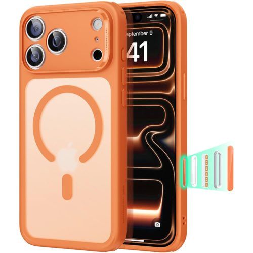 Θήκη ESR Classic Hybrid (Camera Control Button) MagSafe Frosted Orange iPhone 17 Pro