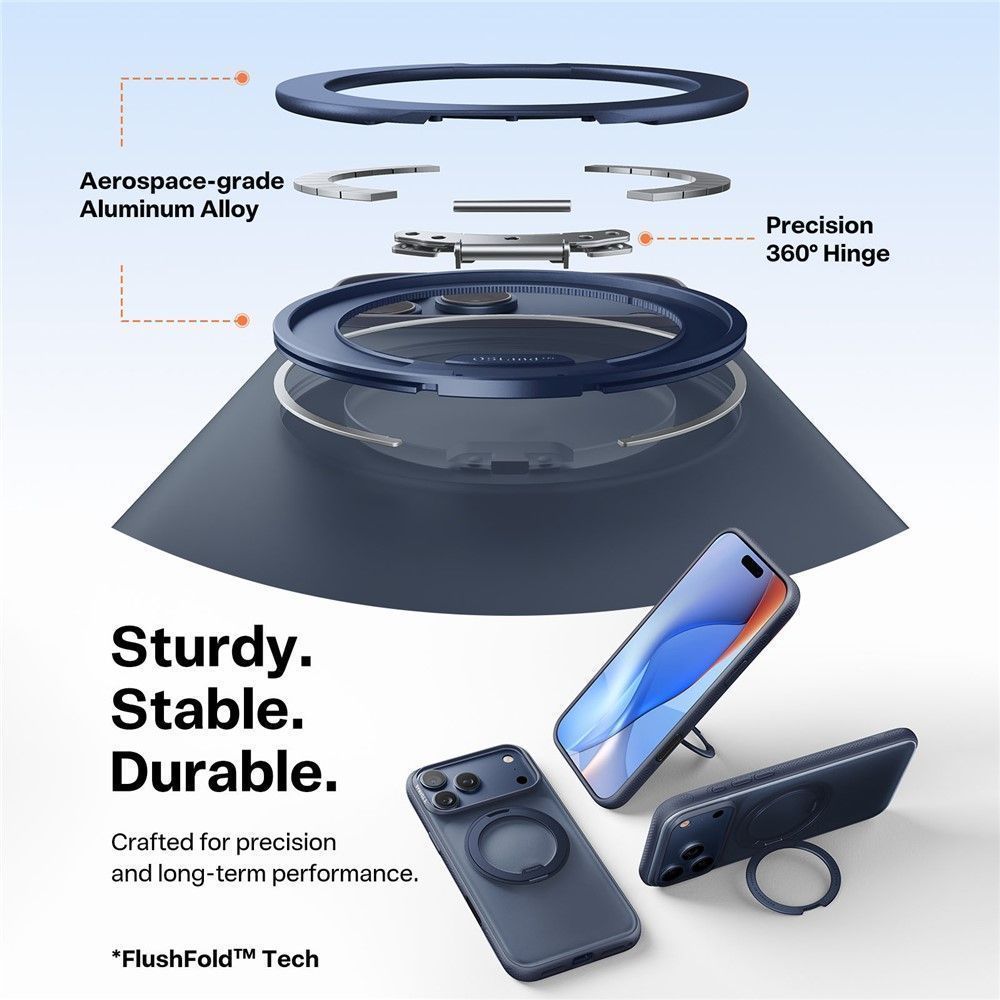 Θήκη Torras R Fitness MagSafe Kickstand Midnight Blue iPhone 17 Pro Max ΘΗΚΕΣ TORRAS Θήκη Torras R Fitness MagSafe Kickstand Midnight Blue iPhone 17 Pro Max - Image 7