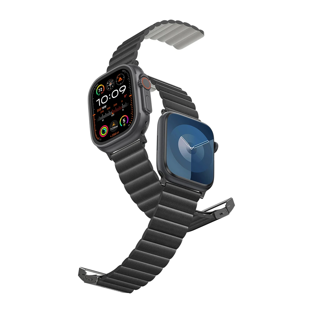 Λουράκι AmazingThing Glamour Sense Black Apple Watch 44/45/46/49mm APPLE WATCH AmazingThing Λουράκι AmazingThing Glamour Sense Black Apple Watch 44/45/46/49mm