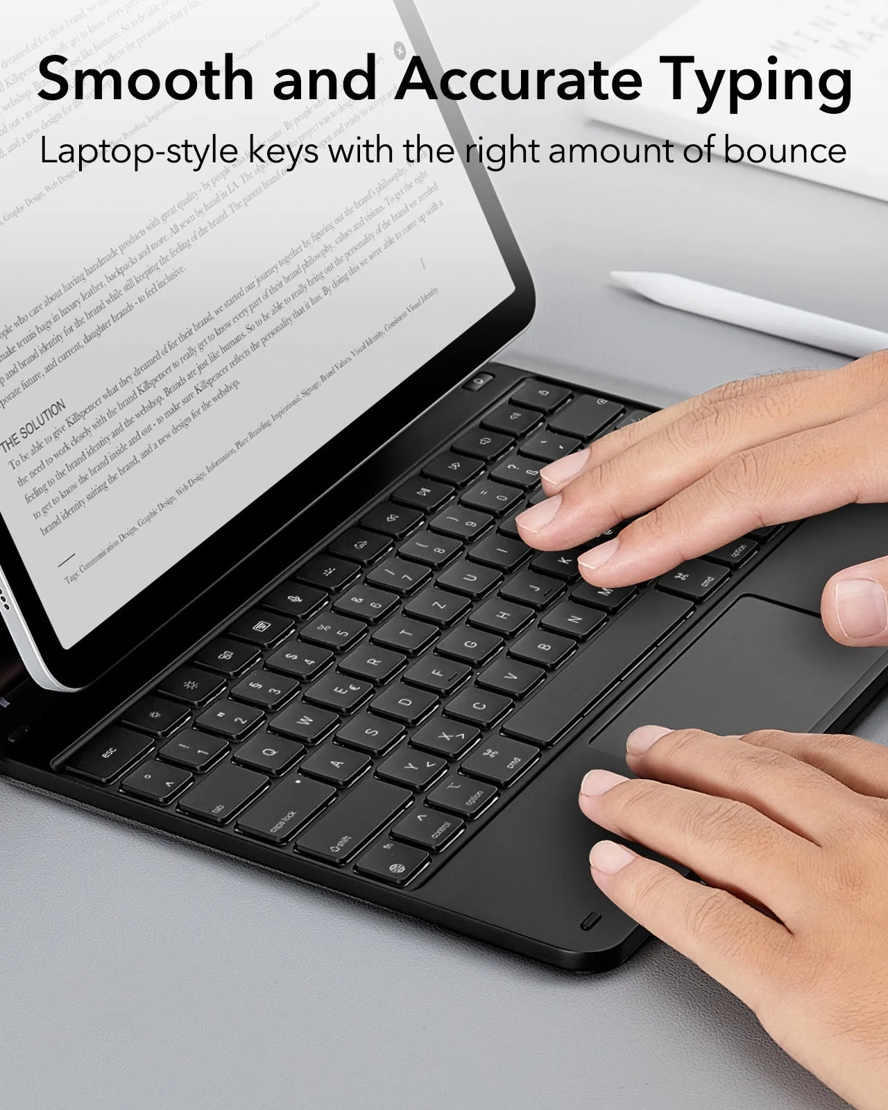 Θήκη ESR Rebound Magnetic Keyboard Black iPad Air 13 ΘΗΚΕΣ ESR Θήκη ESR Rebound Magnetic Keyboard Black iPad Air 13 - Image 6