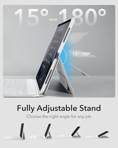 Θήκη ESR Ascend Keyboard White iPad Pro 12.9 (2022/2021/2020/2018) ΘΗΚΕΣ ESR Θήκη ESR Ascend Keyboard White iPad Pro 12.9 (2022/2021/2020/2018) - Image 6