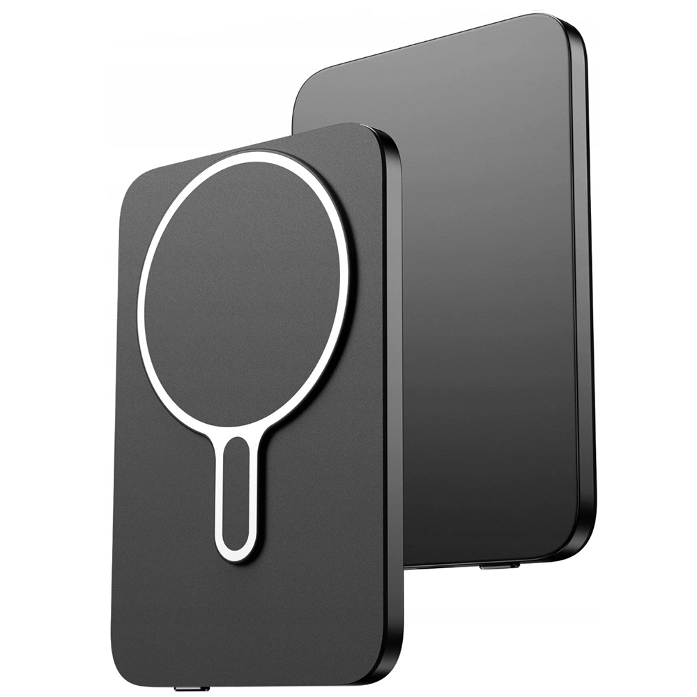 3mk Power Bank Slim MagSnap Go 20W Type-C 5000mAh Grey POWERBANK MAGSAFE 3mk 3mk Power Bank Slim MagSnap Go 20W Type-C 5000mAh Grey - Image 4