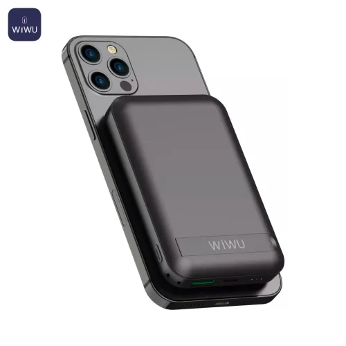 WiWU Magnetic MagSafe Snap Cube PowerBank 10000mAh POWERBANK MAGSAFE WIWU WiWU Magnetic MagSafe Snap Cube PowerBank 10000mAh