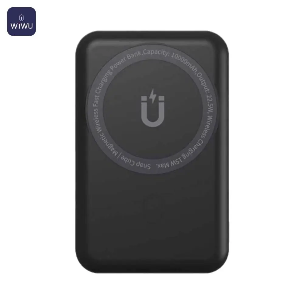WiWU Magnetic MagSafe Snap Cube PowerBank 10000mAh POWERBANK MAGSAFE WIWU WiWU Magnetic MagSafe Snap Cube PowerBank 10000mAh - Image 3