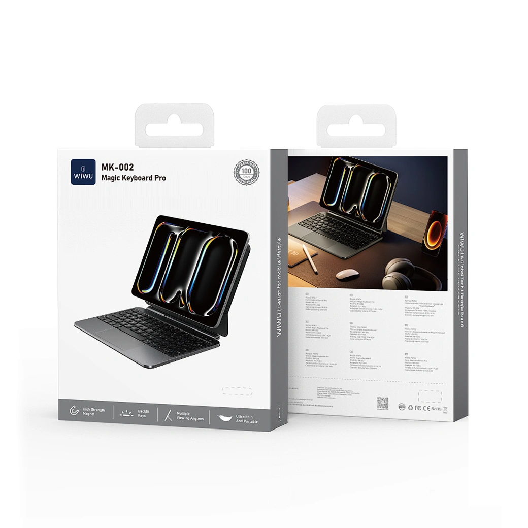 WiWU Magic Magnetic Keyboard Black iPad Air 13/Pro 12.9 ΘΗΚΕΣ WIWU WiWU Magic Magnetic Keyboard Black iPad Air 13/Pro 12.9 - Image 4